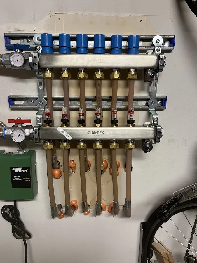 Plumber performing Leak Detection at a residential property in Bel Air South